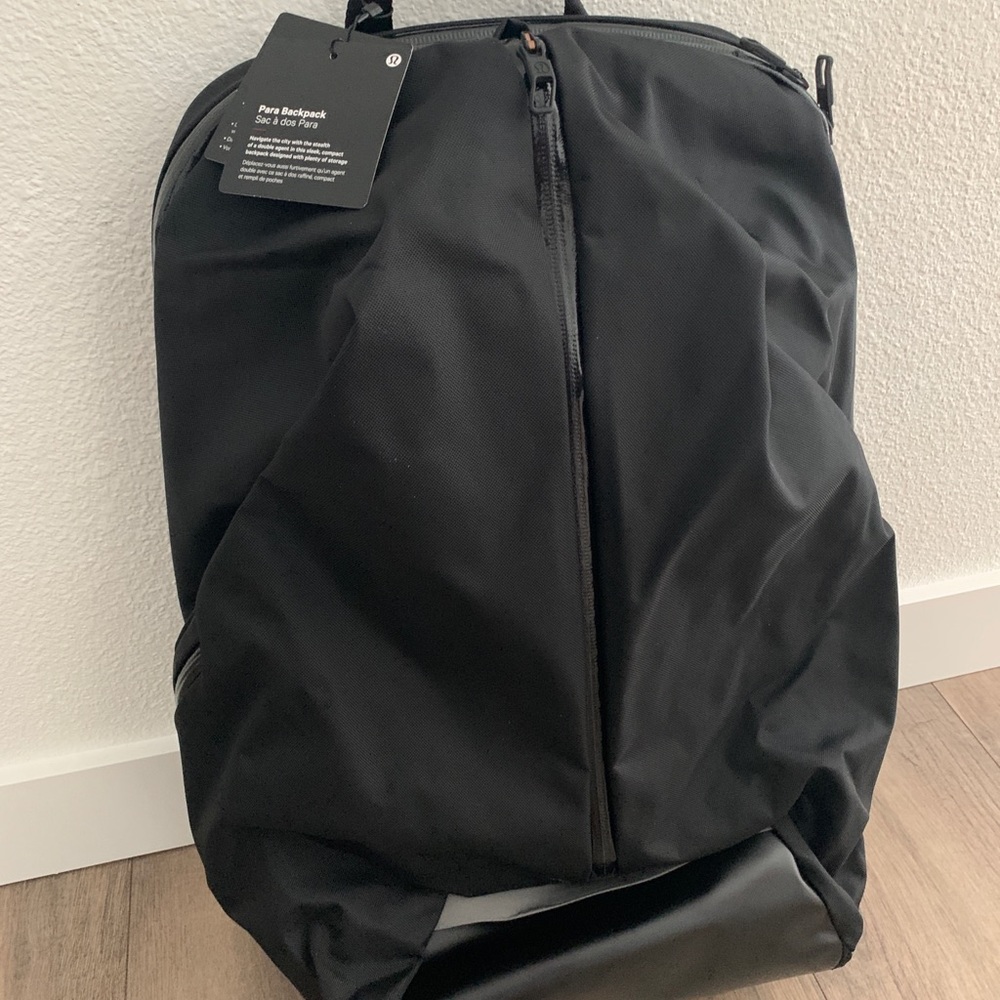 New Lululemon Para Backpack Black